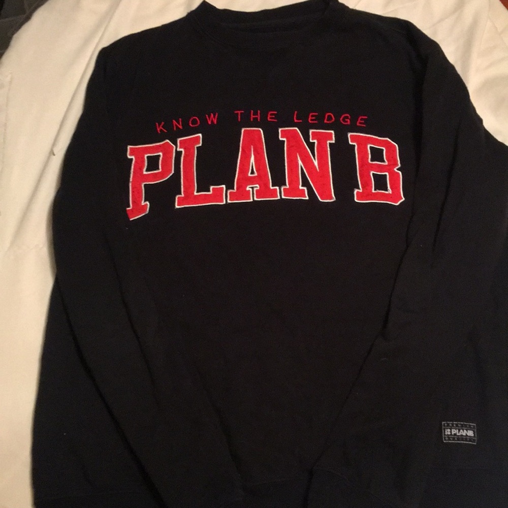 Plan b skateboard sweater